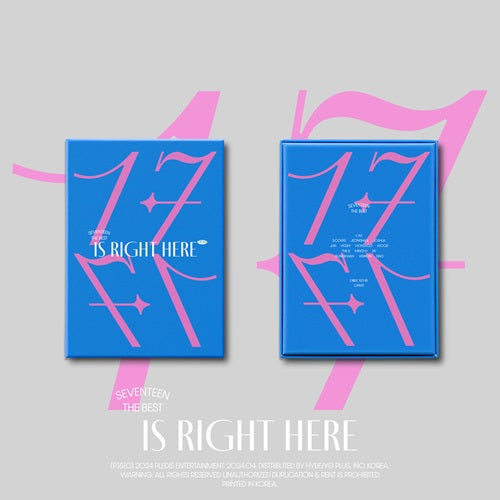 Seventeen 17 right here dear ver