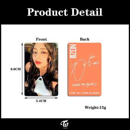 Twice Girl Group Solo Album Photo Cards