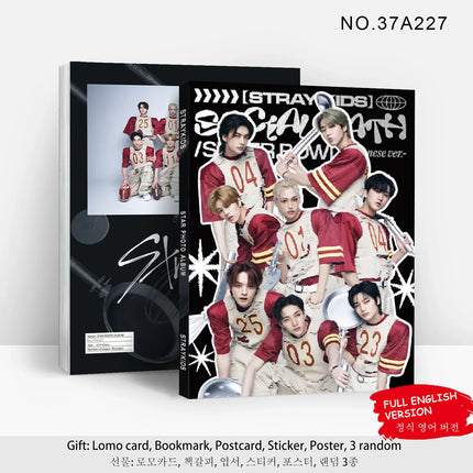 Stray Kids Bookmark Stickers Gifts Photo Cards (80 pages)