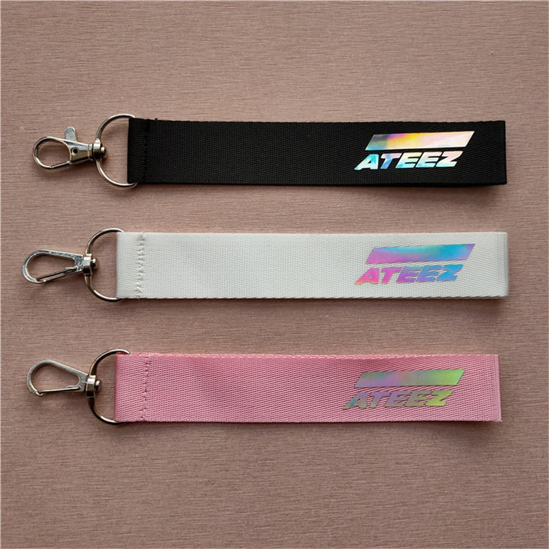 Ateez Lanyard Keychain