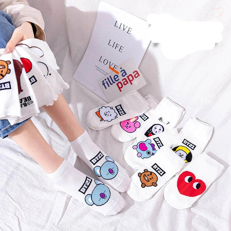 BTS BT21 Ankle Socks