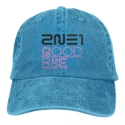 2NE1 GOODBYE Hip Hop Cap Hat