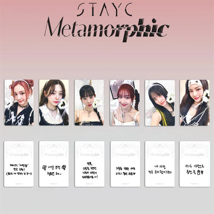 STAYC Metamorphic Album Photocards 6pcs set