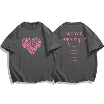 Blackpink BORN PINK World Tour 2023 T-shirt