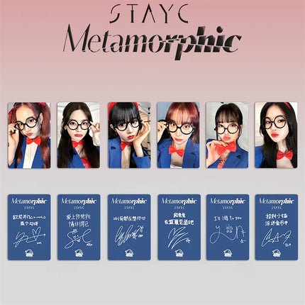 STAYC Metamorphic Album Photocards 6pcs set