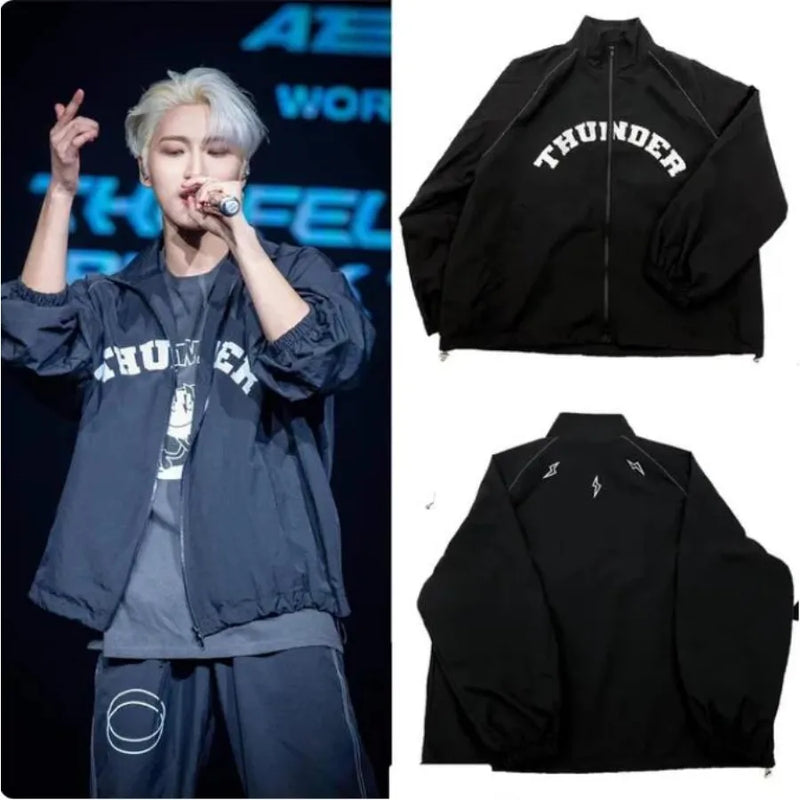 ATEEZ Thunder Collar Zipper Jacket