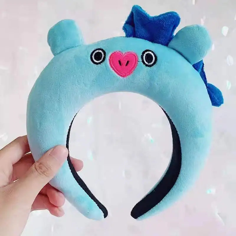 Bt21 Bangtan Boys Girls Plush Headband