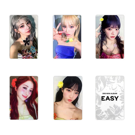 LE SSERAFIM EASY Album Photocard 5pcs/Set