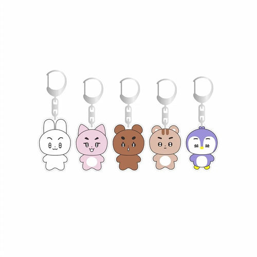 TXT Plush Doll Acrylic Pendant Keychain