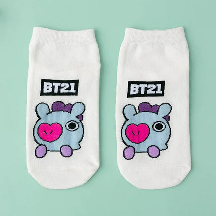 BTS BT21 Ankle Socks