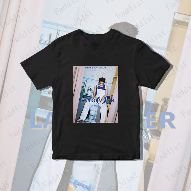 BTS Taehyung V LAYOVER T-shirt