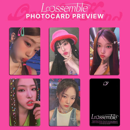 Loossemble 2nd Mini Album One Of A Kind Photocards 5pcs/Set