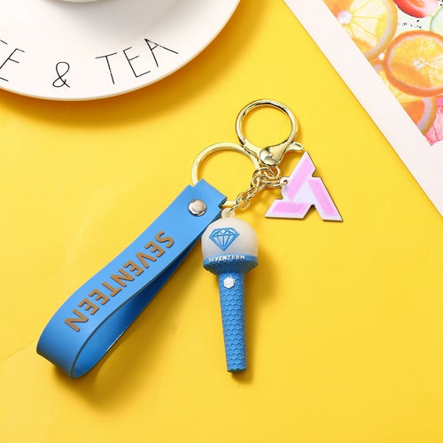 Seventeen Silicone Lightstick Keychain