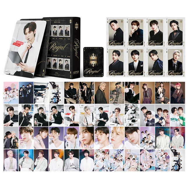 ATEEZ and Be:First Royal Photo Cards (55 cards)