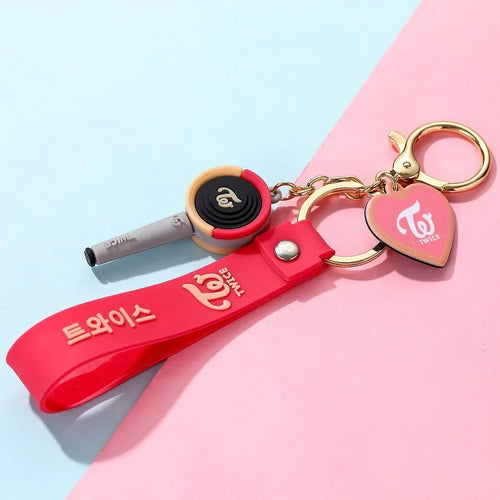 Twice Silicone Lightstick Keychain