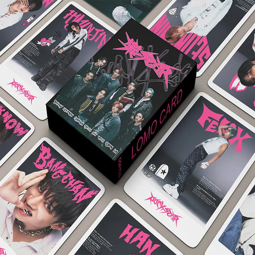 Stray Kids 樂 ROCK STAR Photo Cards (55 Cards)