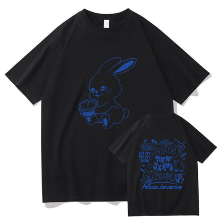 New Jeans Bunnies Cotton Tees