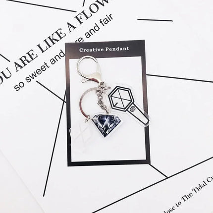 Stray Kids Lighstick Pendant Keychain