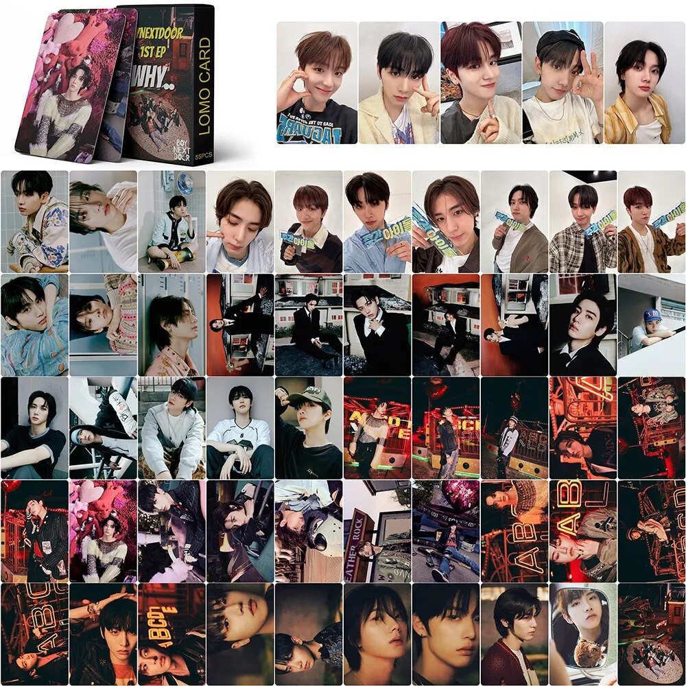 BOYNEXTDOOR 1st EP. WHY Photo Cards (55 Cards)