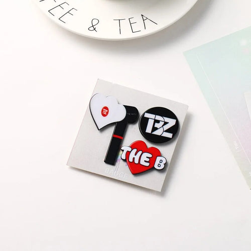 The Boyz Brooch Badge Pin 3pc/set