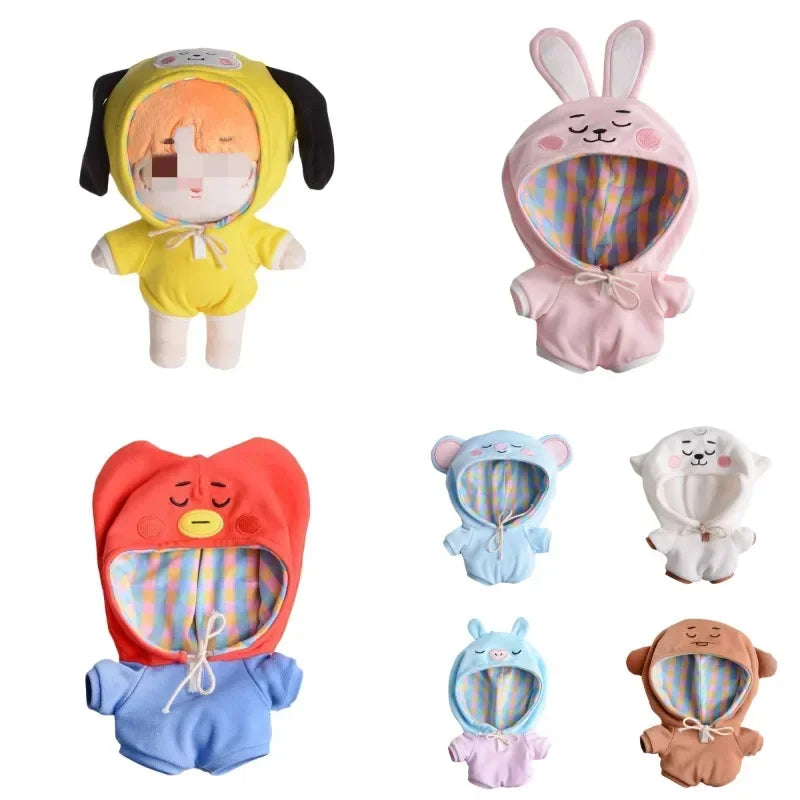 BTS BT21 Bias Plush Clothing Dolls