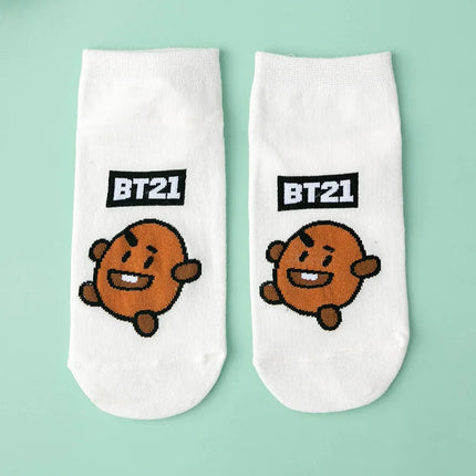 BTS BT21 Ankle Socks