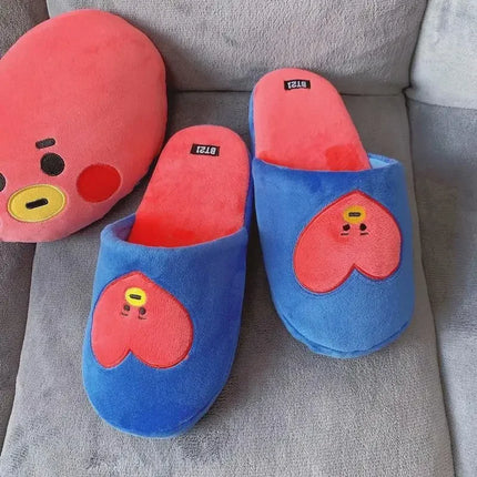 BTS BT21 Plush Slippers