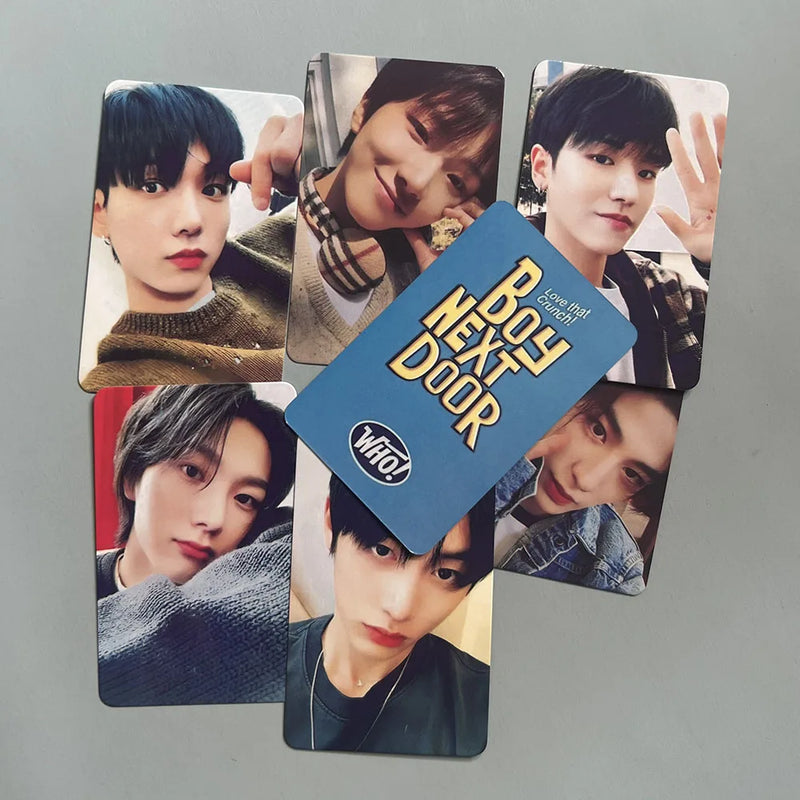 BOYNEXTDOOR WHO... 1st Album Photo Cards 6Pcs/Set