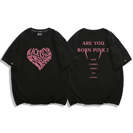 Blackpink BORN PINK World Tour 2023 T-shirt