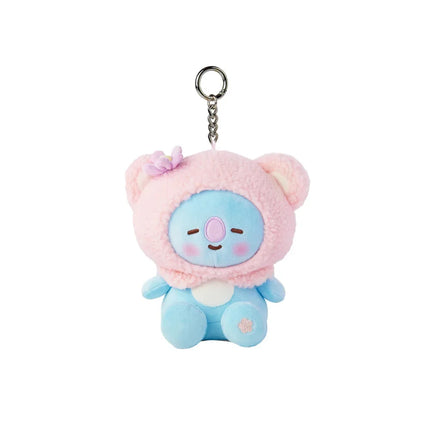 BT21 Spring Cherry Blossom Plush Doll Keychain