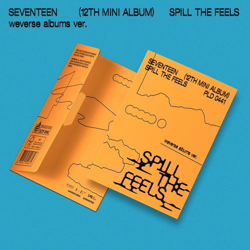 Seventeen spill the feels weverse album