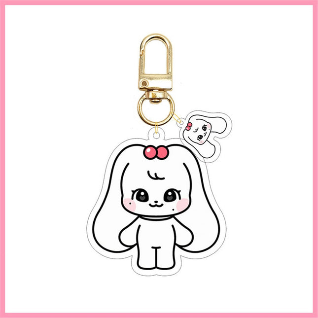 IVE MINiVE Cartoon Character Keychain 