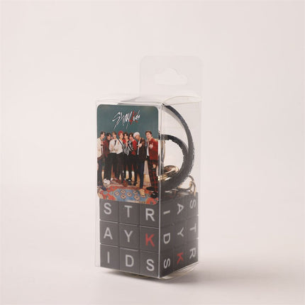 Stray Kids Acrylic 3D Rubik's Cube Keychain