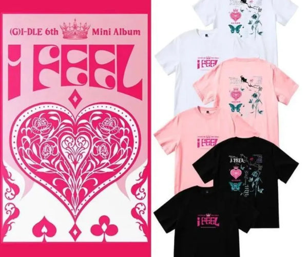 G)I-DLE I Feel Tour Concert Same T-shirts – Kpop Exchange