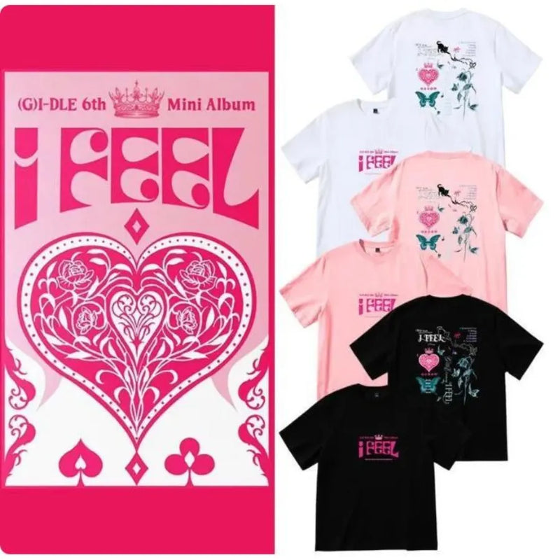 (G)I-DLE I Feel Tour Concert Same T-shirts