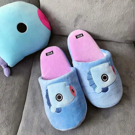 BTS BT21 Plush Slippers
