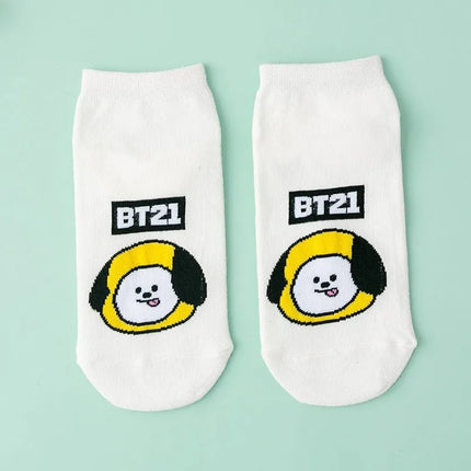 BTS BT21 Ankle Socks