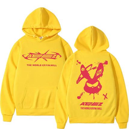 ATEEZ The World Ep Fin Will Album Tour Print Hoodie