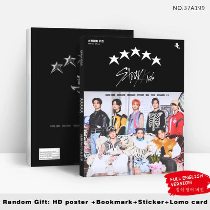 Stray Kids Bookmark Stickers Gifts Photo Cards (80 pages)