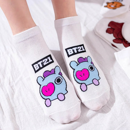 BTS BT21 Ankle Socks