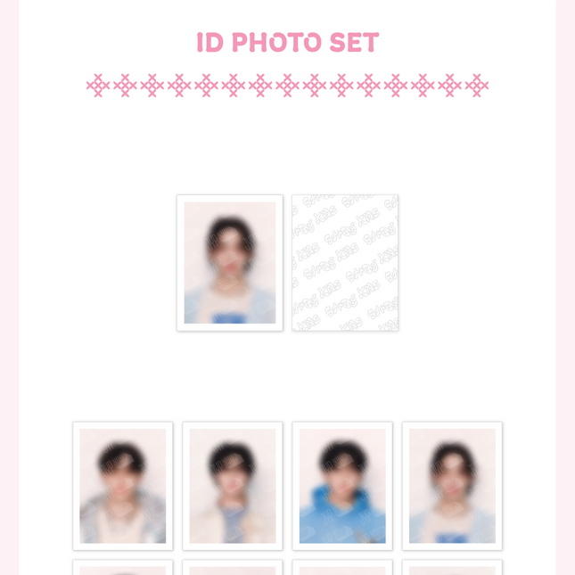 [COMING SOON] Stray Kids [5th Fanmeeting SKZ 5'CLOCK] ID Photo SET