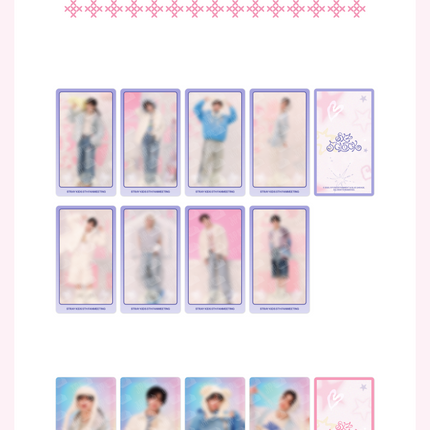 stray kids 5th fanmeeting special trading card