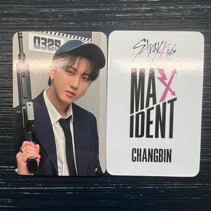 straykids maxident pob photocard changbin