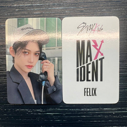 straykids maxident music korea pob photocard felix 