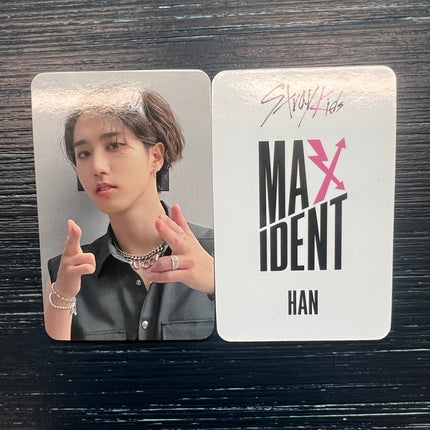 straykids maxident music korea pob photocard Han