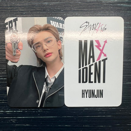 straykids maxident music korea pob photocard hyunjin