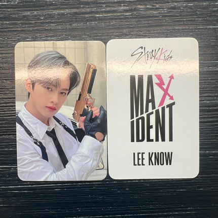 straykids maxident music korea pob photocard leeknow