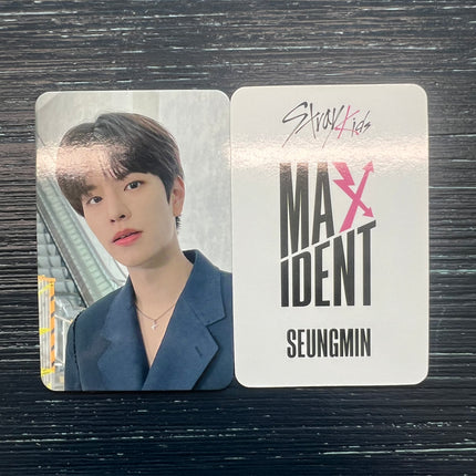 straykids maxident music korea pob photocard seungmin