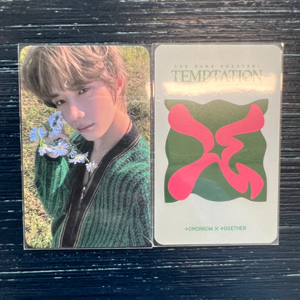 txt temptation lucky draw pob photocard beomgyu