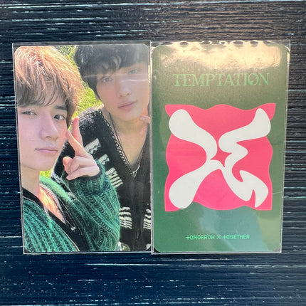 txt temptation lucky draw pob photocard unit 2